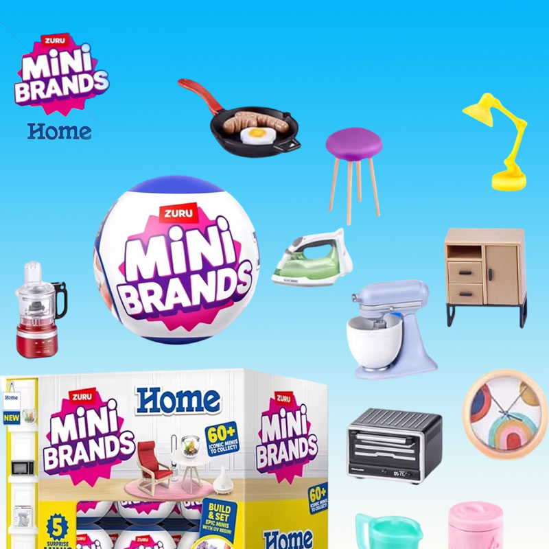 Kitchen Appliances Brand - ズールサプライズミニブランドホームシリーズおもちゃミニチュアモデルミステリアスブラインドボックスオリジナルホーム家具誕生日プレゼント