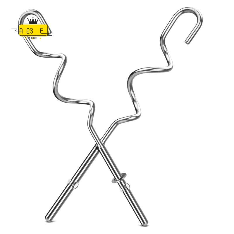 Kitchenaid Mixer Hand Mixer - A23E-ハンドミキサー用生地フック キッチンエイドハンドミキサー用交換用生地フック KHM512、ステンレス製生地フック