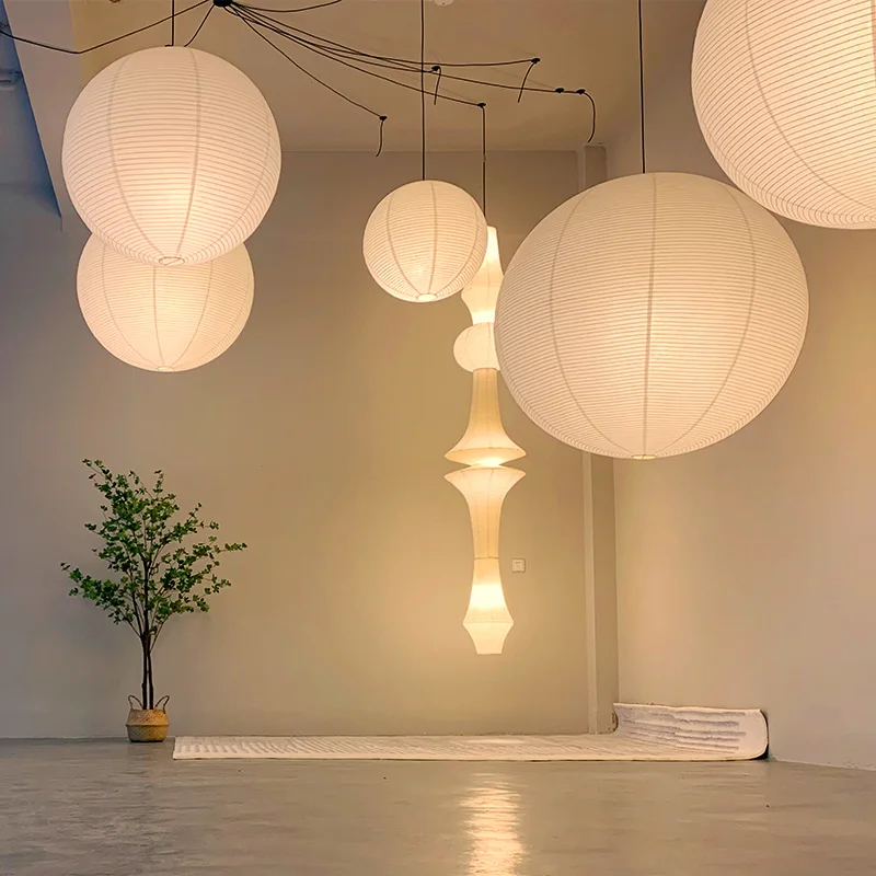 Kitchen Appliances In White - 和風LEDペンダントライト,ランプシェード,リビングルーム,家庭,キッチン,レストランの装飾,照明器具