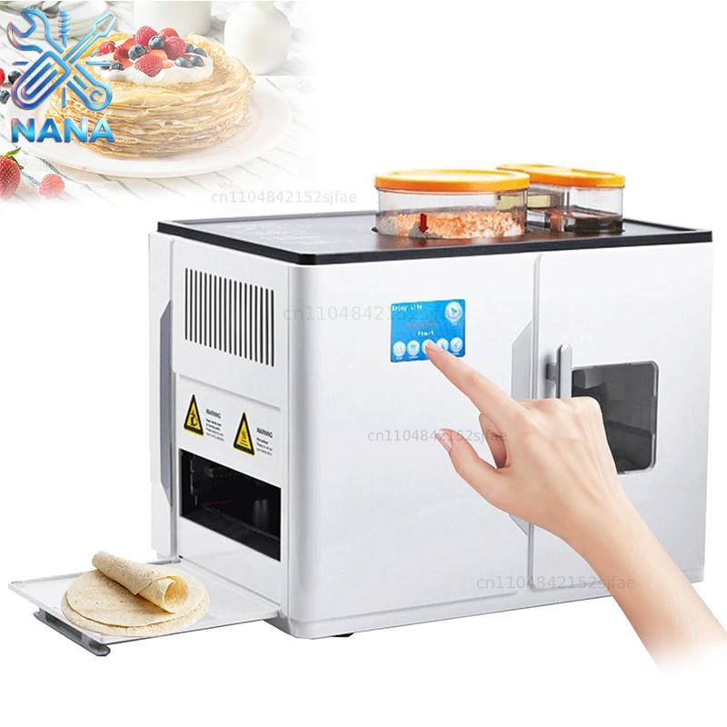 Roti Maker Automatic - 電動ロティロボット、ロティ・アタ・チャパティ・フラットブレッド・トルティーヤ・マジック全自動製造機、ロティメーカー、自動チャパティメーカー、ロティ