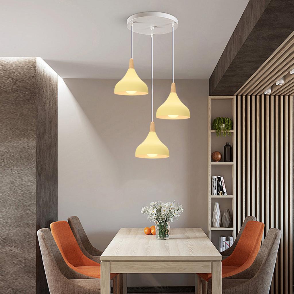 北欧木製 LED ペンダントライト天井シャンデリアキッチンダ - Kitchen Appliances In White のレビューと価格