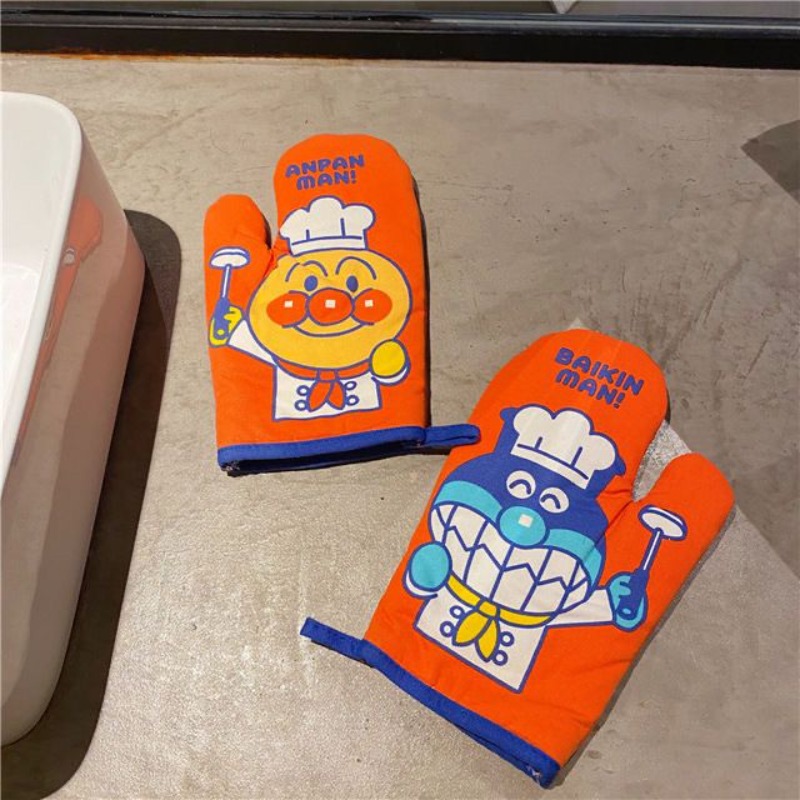 アンパンマン断熱手袋かわいい漫画スタンプパターン耐熱手袋厚み - Kitchen Appliances Brand のレビューと価格