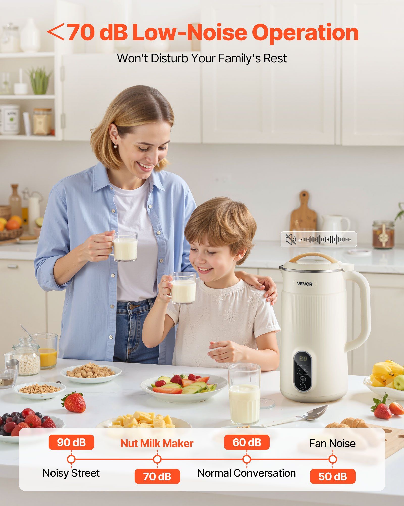 6-in-1ナッツミルクメーカー、20オンス豆乳メーカー、6 - Soy Milk Maker のレビューと価格
