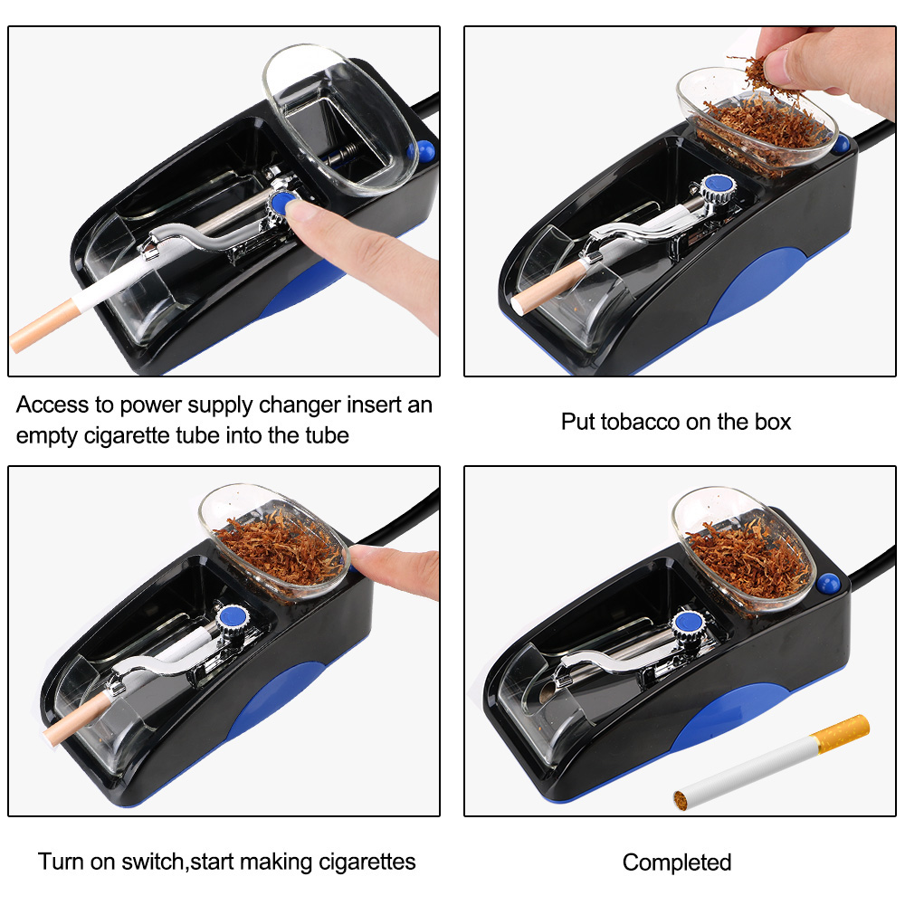 DIY 電気自動タバコ圧延機インジェクターメーカータバコロー - Roti Maker Automatic のレビューと価格
