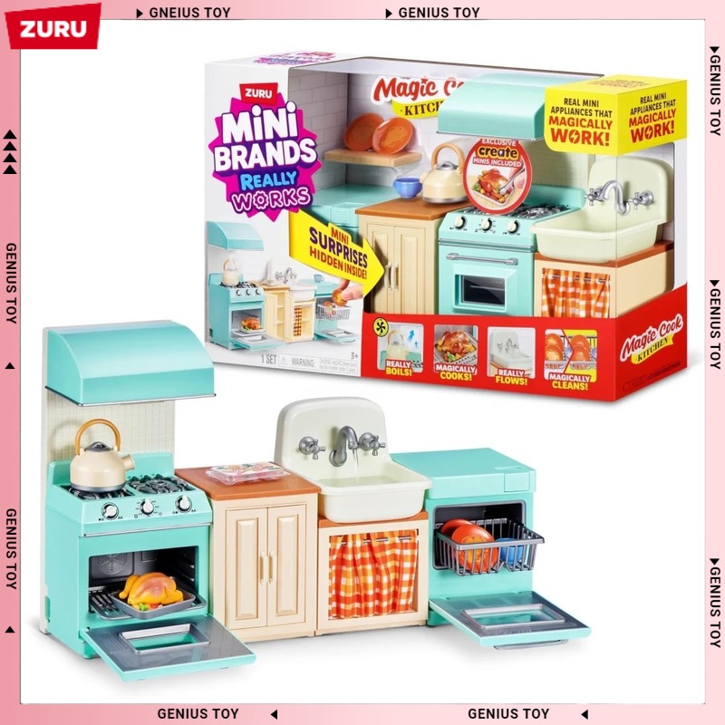 ズル ミニブランド マジッククックキッチンセット サプライズ - Kitchen Appliances Brand のレビューと価格