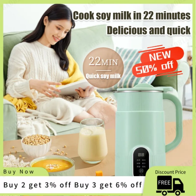 多機能ウォールブレイキングマシン,大豆ミルク製造機,ソヤ,豆 - Soy Milk Maker のレビューと価格