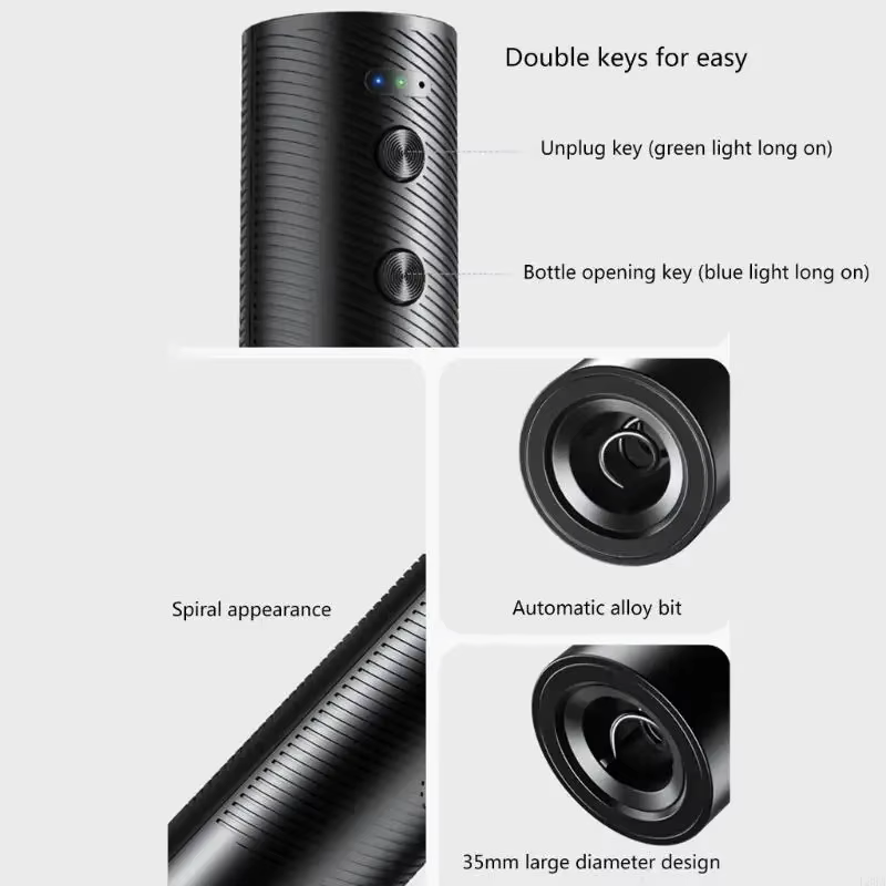 電動ワインオープナー 自動赤ワインコルクスクリュー 充電式ワ - Kitchen Appliances Brand のレビューと価格