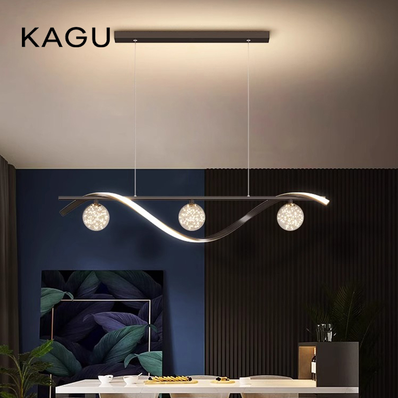 モダンなミニマリスト LED ペンダントランプ調光コーヒーテ - Kitchen Appliances In White のレビューと価格