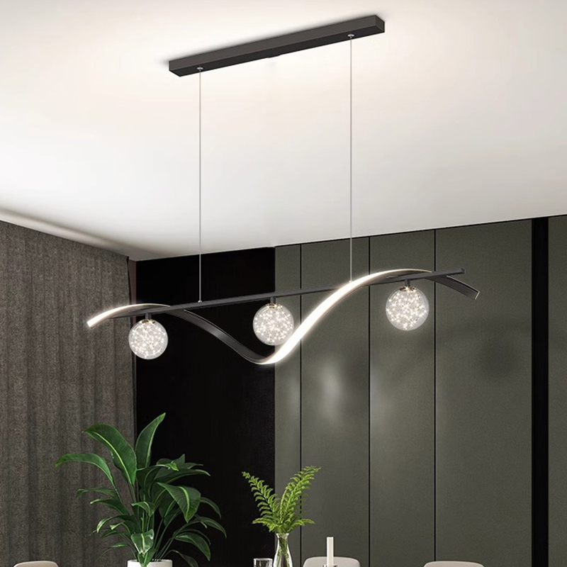 モダンなミニマリスト LED ペンダントランプ調光コーヒーテ - Kitchen Appliances In White のレビューと価格