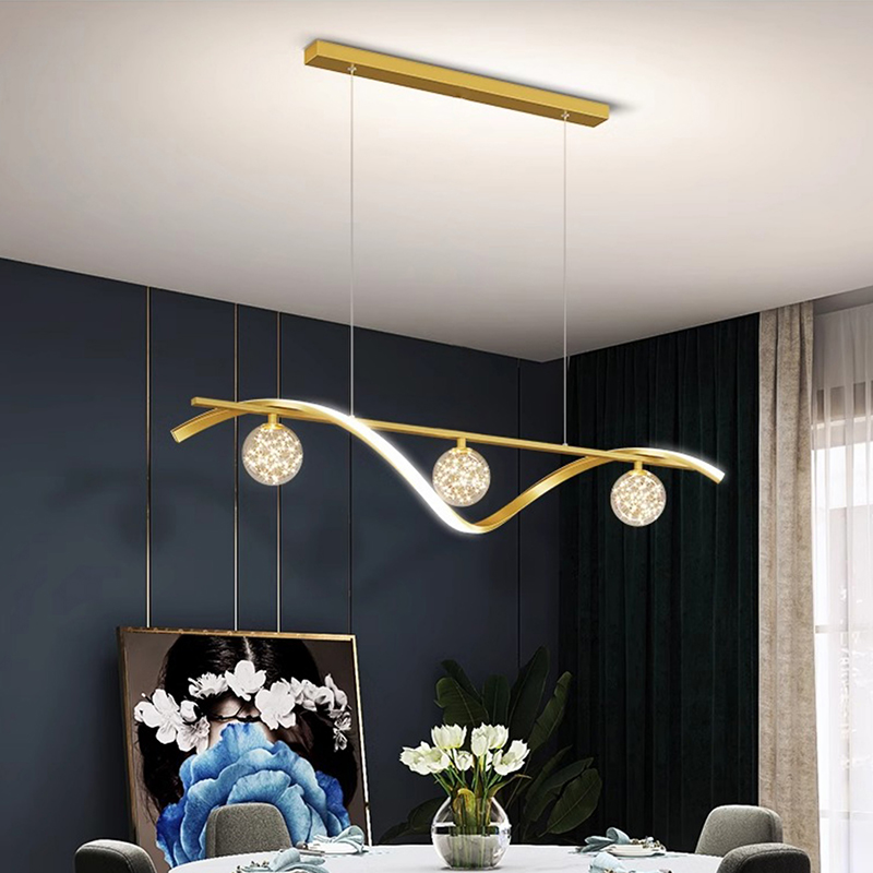 モダンなミニマリスト LED ペンダントランプ調光コーヒーテ - Kitchen Appliances In White のレビューと価格